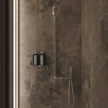 Coloana dus Deante Silia NQS_04XM finisaj cromat, include dus de mana