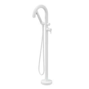 Baterie cada freestanding Deante SILIA BQS_A17N cu finisaj alb