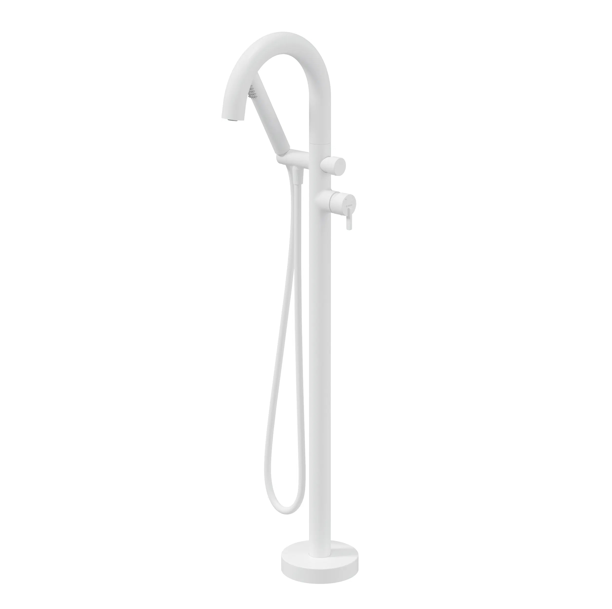 Baterie cada freestanding Deante SILIA BQS_A17N cu finisaj alb